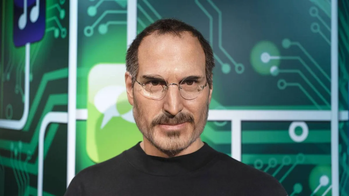 Steve Jobs, um dos fundadores da Apple: “Você não pode conectar os pontos olhando para frente; você só pode conectá-los olhando para trás”