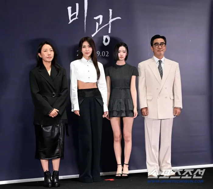 [SC현장] "2D지만 4D 같은 질감"…'비광' 류승룡→김시아, 눅직한 가족 누아르 등판(종합)
