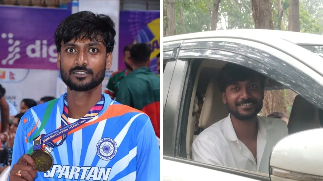 4 golds for India, but throwball star forced to sell vegetables, drive cab