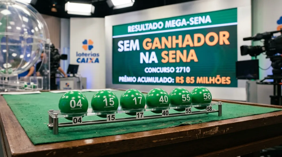 Ninguém acerta a Mega-Sena 3044 e prêmio sobe para R$ 38 milhões: confira os números sorteados e a quina