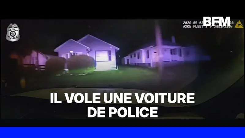 États-Unis: il fonce dans une maison avec une voiture de police volée