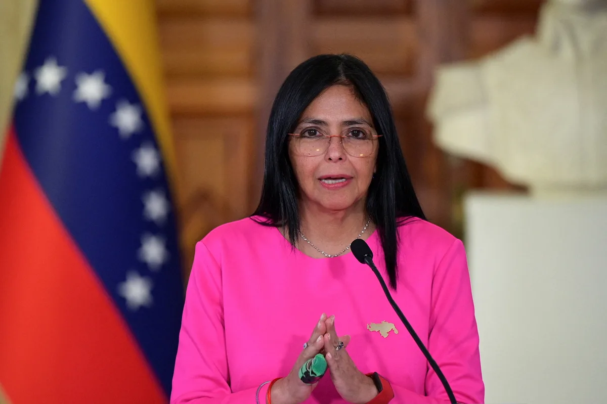 Delcy Rodríguez agradeció a Trump por el acuerdo petrolero entre Venezuela y EEUU: “El renacimiento de nuestra nación”