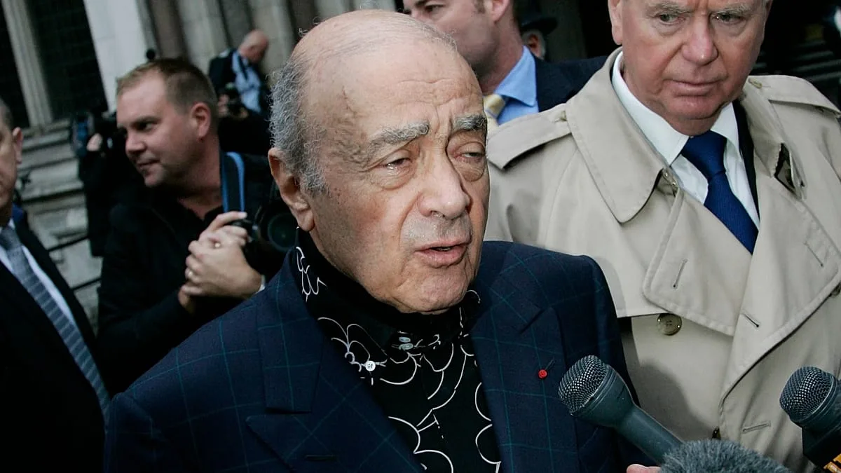 Polícia britânica pede desculpa após fuga de dados sobre vítimas de Al Fayed