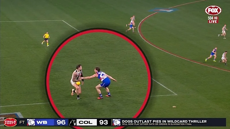 Dogs survive missed free kick