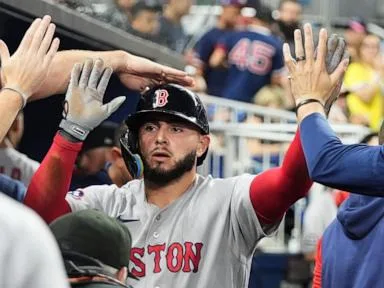 Anthony Seigler hits go-ahead triple in 9th and Red Sox beat Marlins 4-2