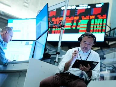 US stocks drift near their all time high as crude oil prices turn higher