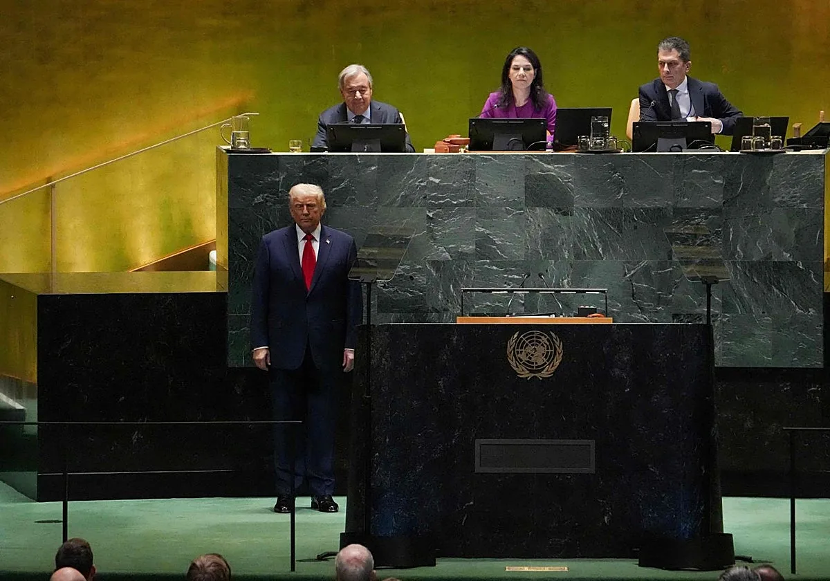 Trump defiende ante la ONU su actuación en Irán o Venezuela: «Mientras otros hablan, yo actúo»