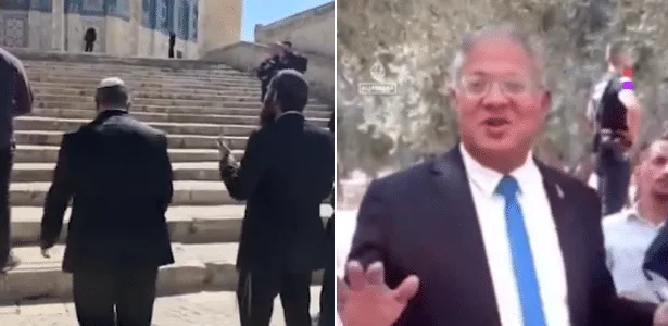 Ministro israelense viola acordo e pede construção de templo em Al-Aqsa