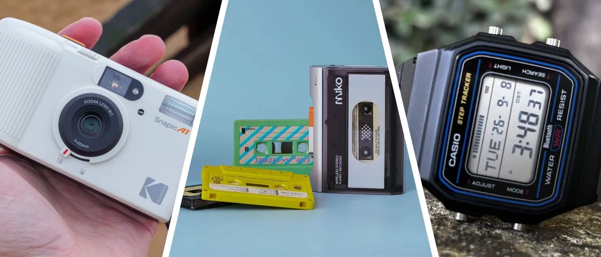 10 of the raddest retro gadgets around, from cassette players to flip phones