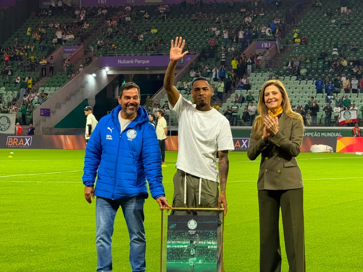 Vendido ao Manchester City, Allan se despede do Palmeiras com homenagem: "Fui muito feliz aqui"