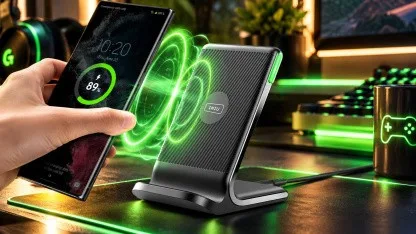 Anzeige: Kabellose Ladestation mit 15 Watt für iOS und Android jetzt unter 14 Euro