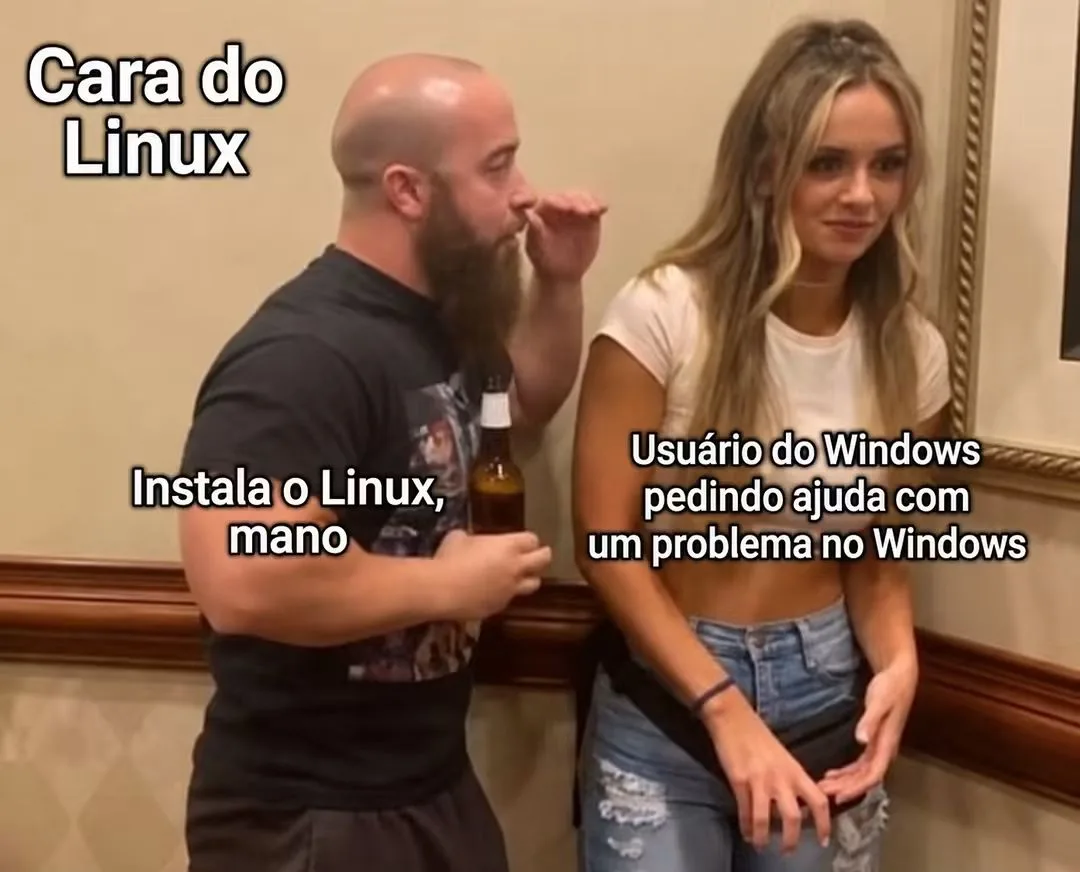 “Esses caras são chatos pra caramba”: homem reclama de quem recomenda Linux para qualquer problema no Windows