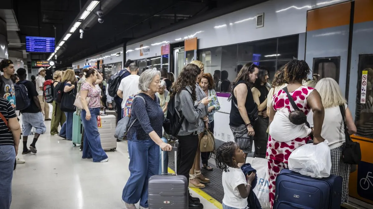 Renfe sostiene que el 92% de los trenes de Rodalies fueron puntuales en agosto