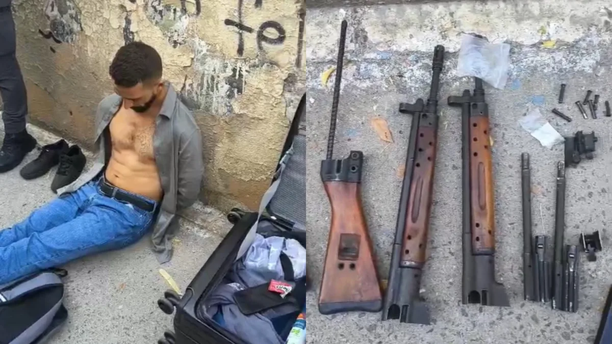 Polícia apreende fuzis em mala de passageiro de ônibus de turismo na Barra Funda