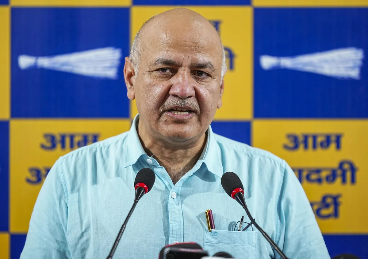 AAP holds protest in Chandigarh over 'vote chori', Sisodia, others detained