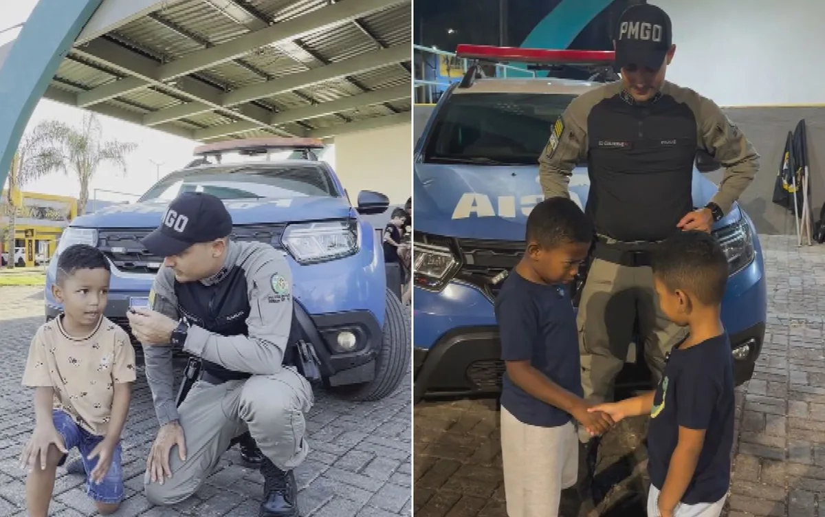 Denúncia fofa: menino de 5 anos que procurou a PM após ser empurrado pelo tio da mesma idade teve ajuda de advogada no ‘caso’