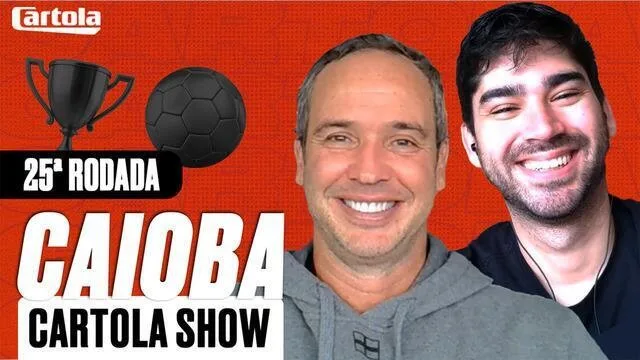 Caioba Cartola Show: de olho na Copa do Brasil, Caio e Renné montam time para rodada #25