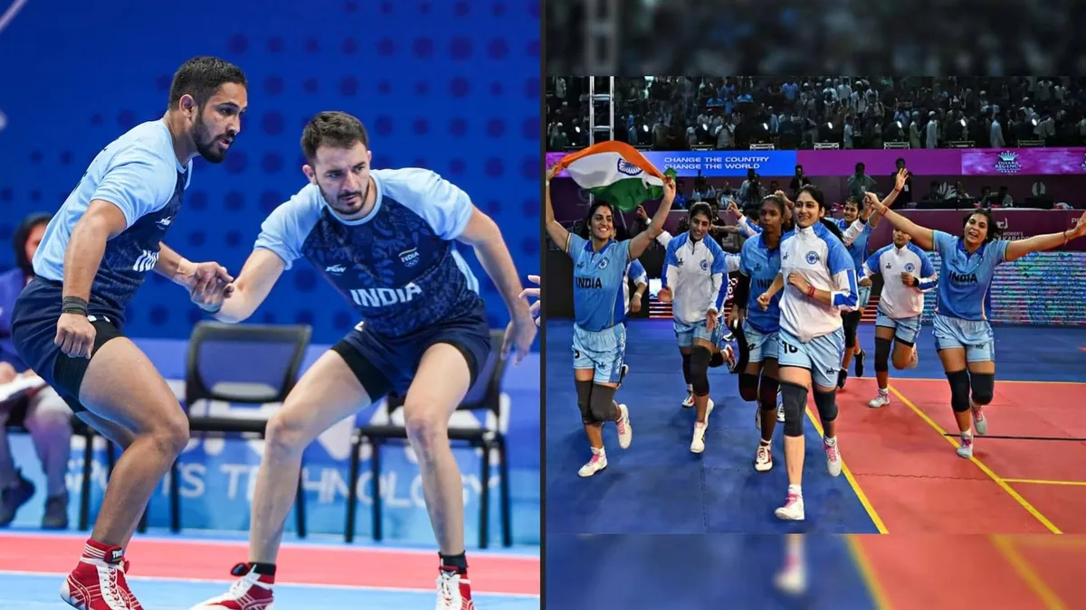 Asiad 2026: India kabaddi teams' full schedule, squads, match timings