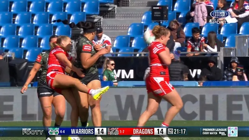 Dragons gun injured by 'careless' tackle