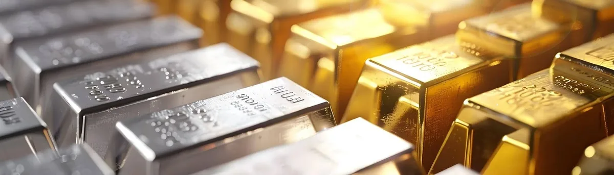Gold, silver gain globally on easing inflation fears, trade lower on MCX