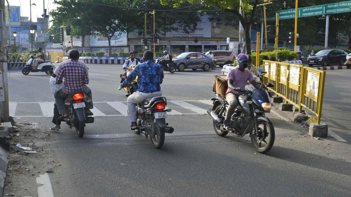 Wrong-side driving at Puducherry’s key junctions raises safety concern
