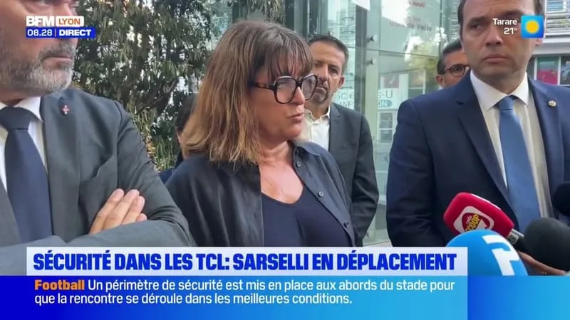 Sécurité dans les transports : V. Sarselli et J.Bréaud annoncent 200 policiers armés dans les TCL