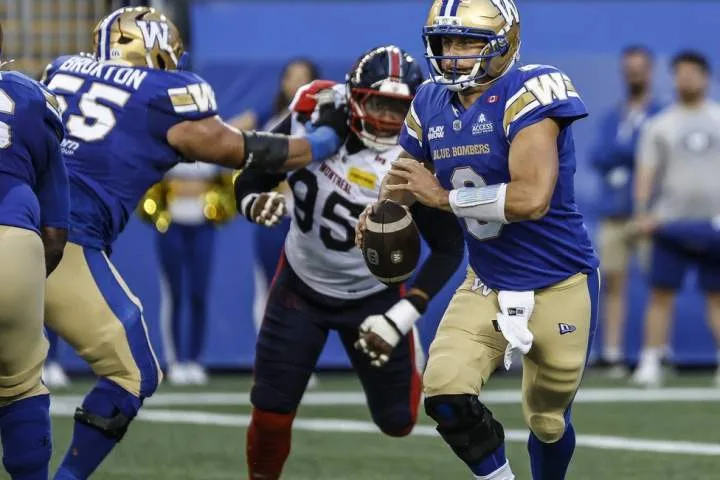 Blue Bombers come up big in beating Alouettes