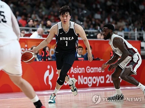 [아시안게임] '54점 차 대승' 한국 남자농구, 8강 진출 9부 능선 넘었다