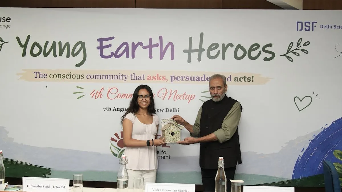 Young Earth Heroes Captain Siyona Munjal Leads Young Voices in Rethinking Consumption and Sustainability