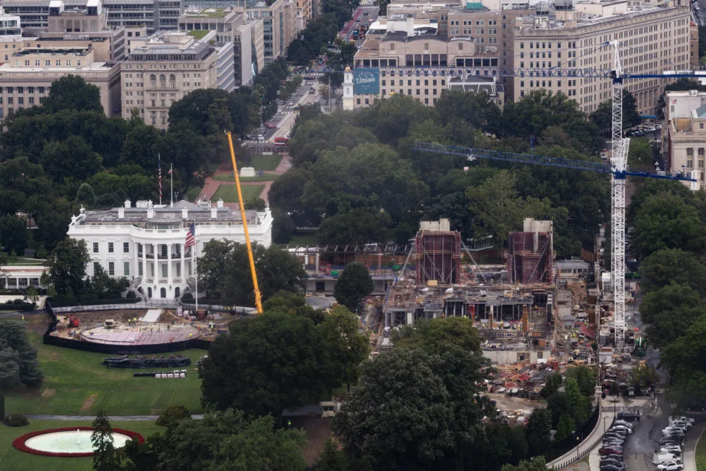 Trump asks Supreme Court to let White House resume ballroom construction during appeal