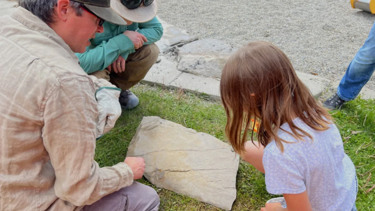 Meet Alyssa: 7-year-old Calgary girl discovers 445-million-year-old sea-star fossil