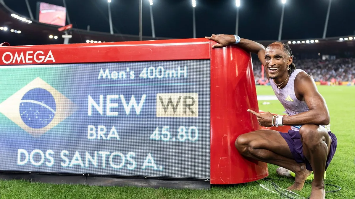Leichtathletik: Dos Santos und Russell knacken in Zürich Hürden-Weltrekorde