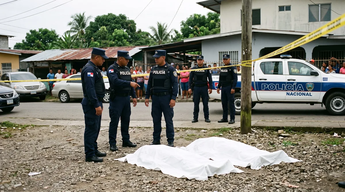 Dos hermanos fueron acribillados en una aparente lucha entre bandas delictivas en Santa Marta, Panamá