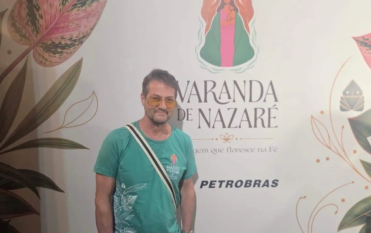 Em Belém, ator Marcelo Serrado diz que votar em Lula é “pensar no todo”