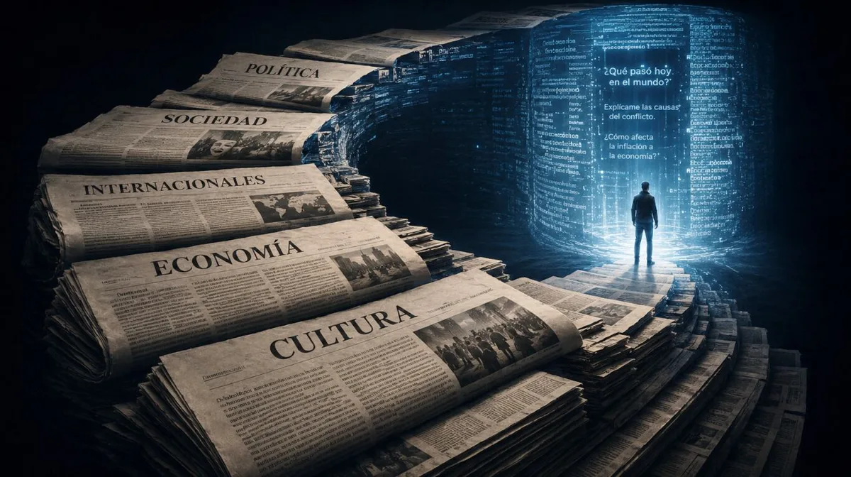 Un estudio reveló que el 84% del contenido que cita la IA es de fuentes externas y ganan peso los sitios de noticias