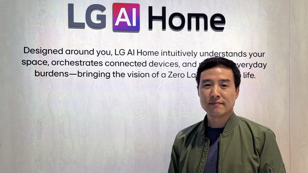 "El futuro del hogar conectado no es instalar otra app más, es hablarle a tu casa por Telegram", Noh Beom-jun, directivo de LG