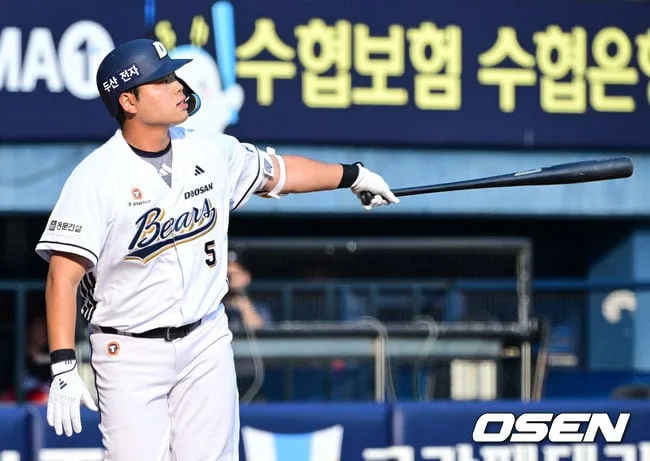 ‘퓨처스 홈런 3위’ 박성재, 솔로홈런 터졌다…두산, 日 교육리그 1승 2패