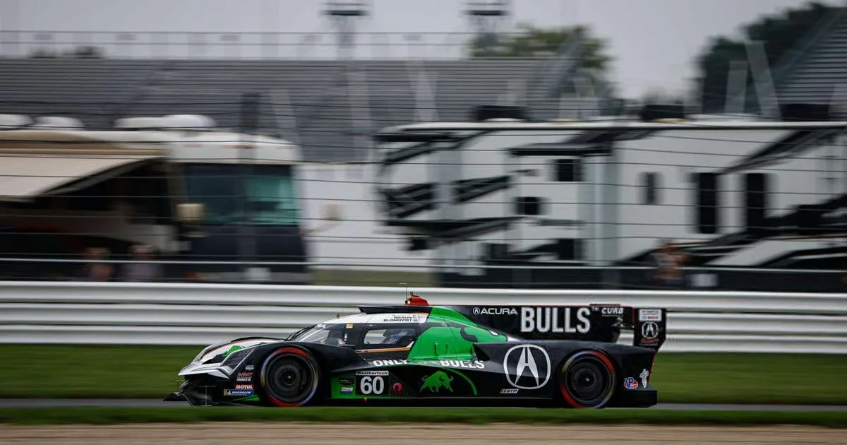 IMSA: Tom Blomqvist confirma favoritismo do Acura #60 e faz a pole em Indianápolis