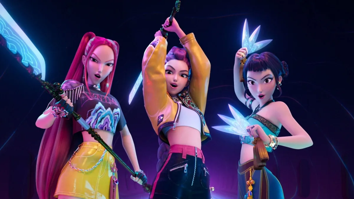 Dónde encontrar la película de Las Guerreras K-pop en español latino y sin virus