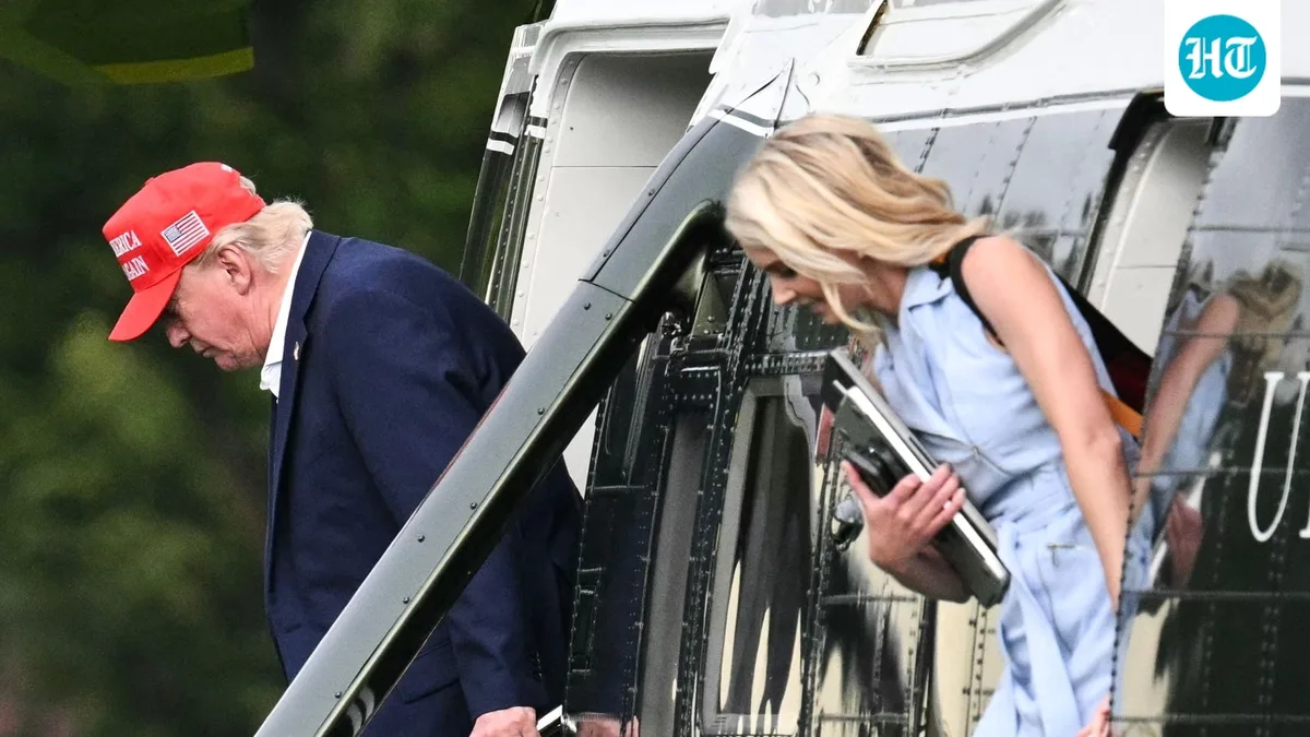 ‘Did Natalie Harp edit out Melania?’: Trump's Truth Social photo of Xi Jinping arrival sparks row