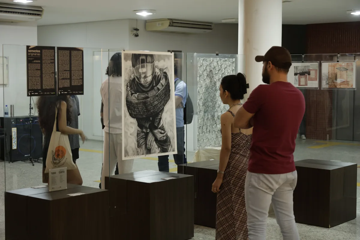 'Sementes Originárias': exposição de artes visuais está em cartaz na Univasf em Petrolina