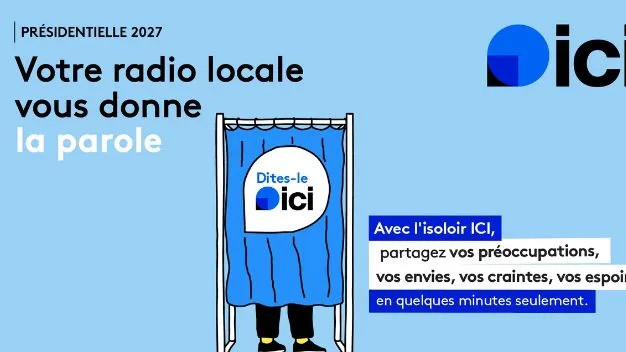 Présidentielle 2027 : ICI Occitanie vous donne la parole avec son isoloir "Dites-le ICI" à Blagnac