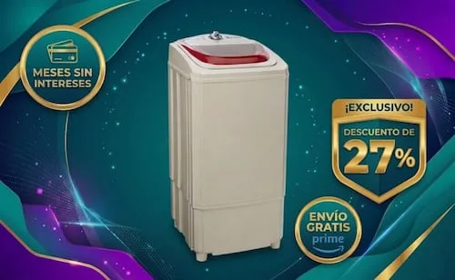 Amazon México: Secadora centrifuga Koblenz en menos de 3 mil pesos; aprovecha el descuento del 27%