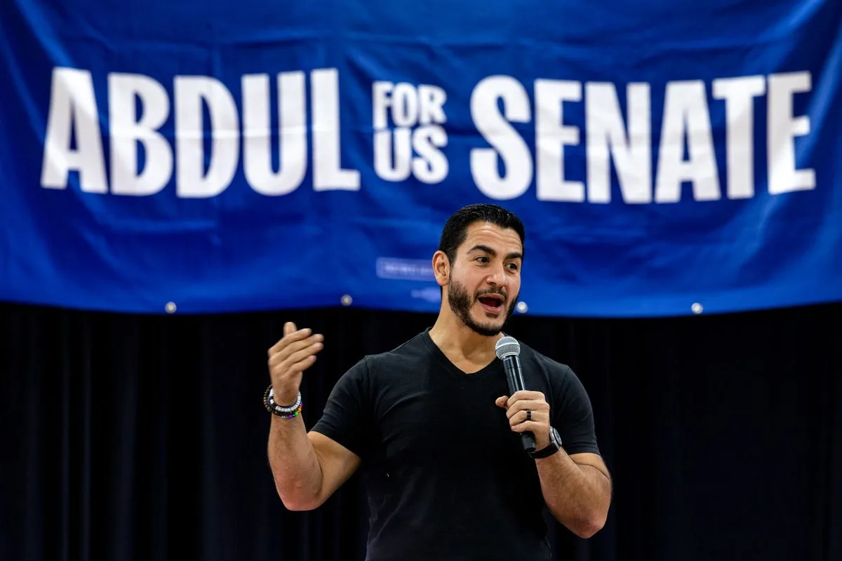 Michigan’s Abdul El-Sayed responds after crowd at Trump’s convention calls for him to be shot