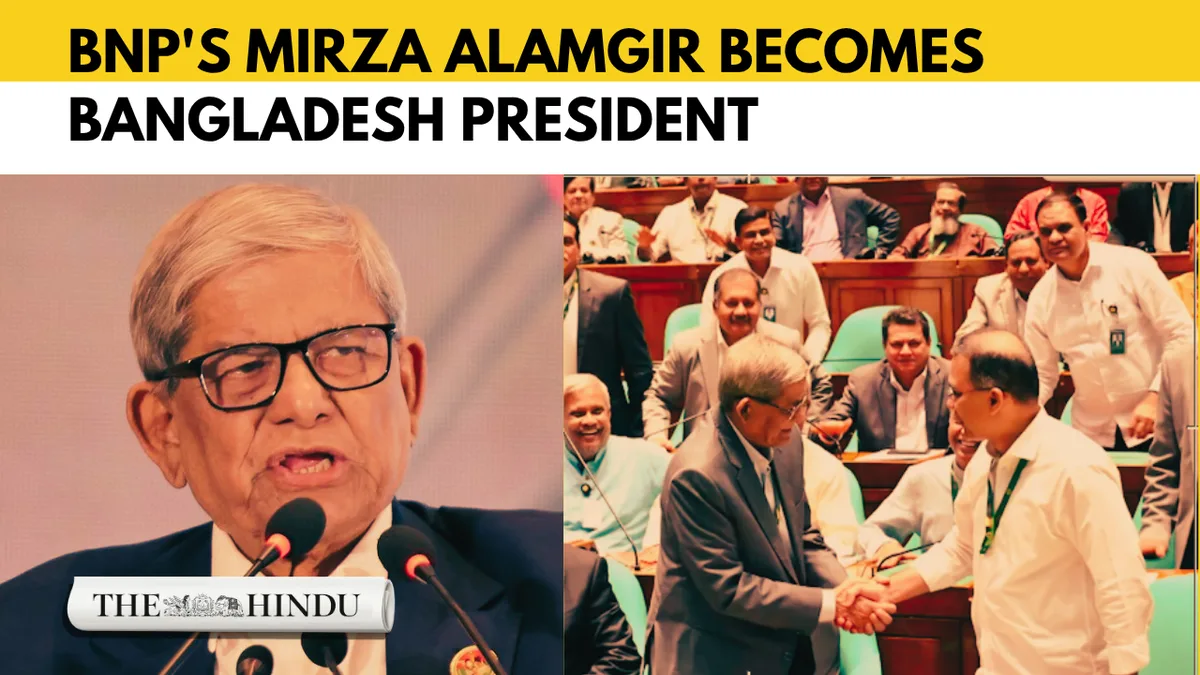 Mirza Alamgir elected as Bangladesh President