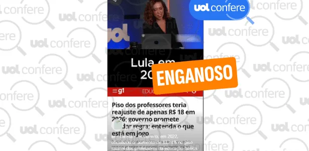 Governo Lula deu reajuste de R$ 262 a professores após MP, e não de R$ 18