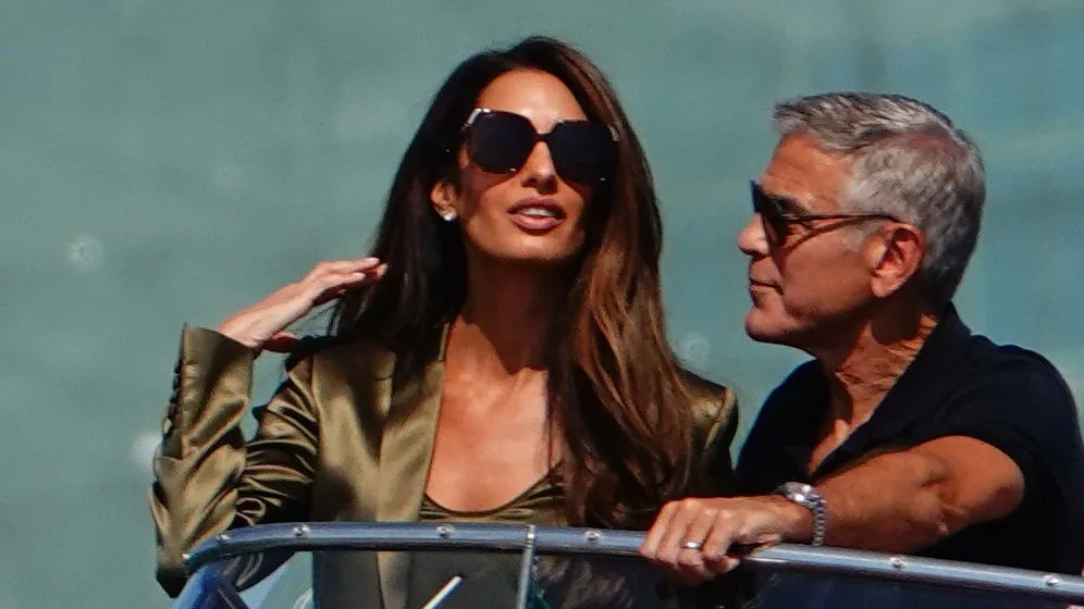 Die Clooneys in Venedig - Amal stiehlt George BEINahe die Show