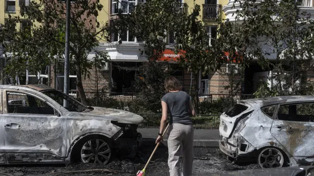 Líderes europeus discutem em Kyiv reforço da defesa antimíssil