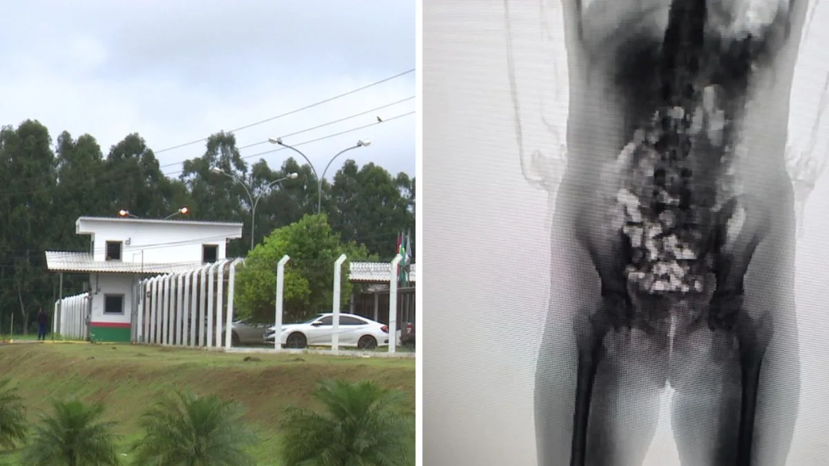 Adolescente de 13 anos flagrada com drogas no corpo pode ter sido usada outras vezes para levar ‘encomendas’ ao padrasto preso em SC