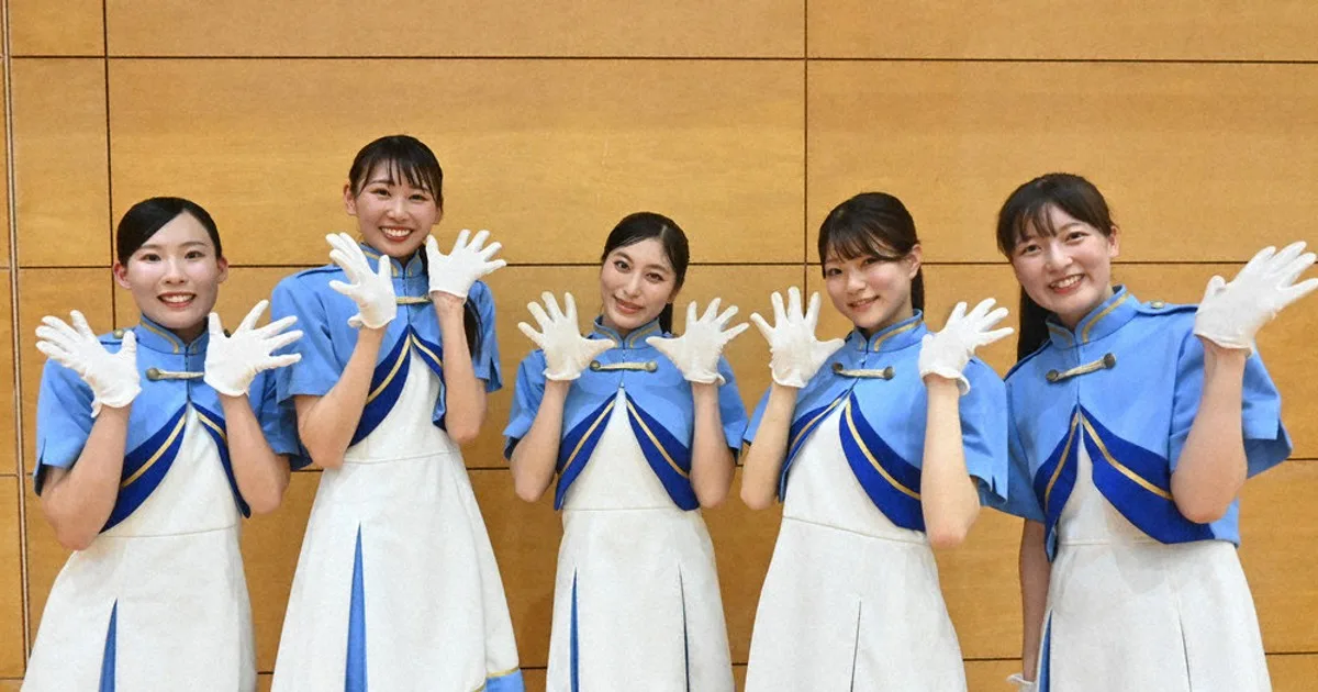 ダンスと歌で被災者励まし 兵庫県警カラーガード隊HOPPSの30年